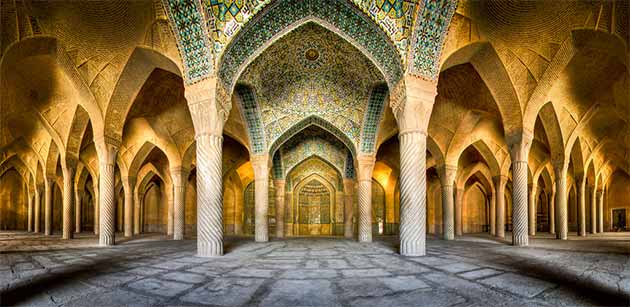 ancient mosque of shiraz